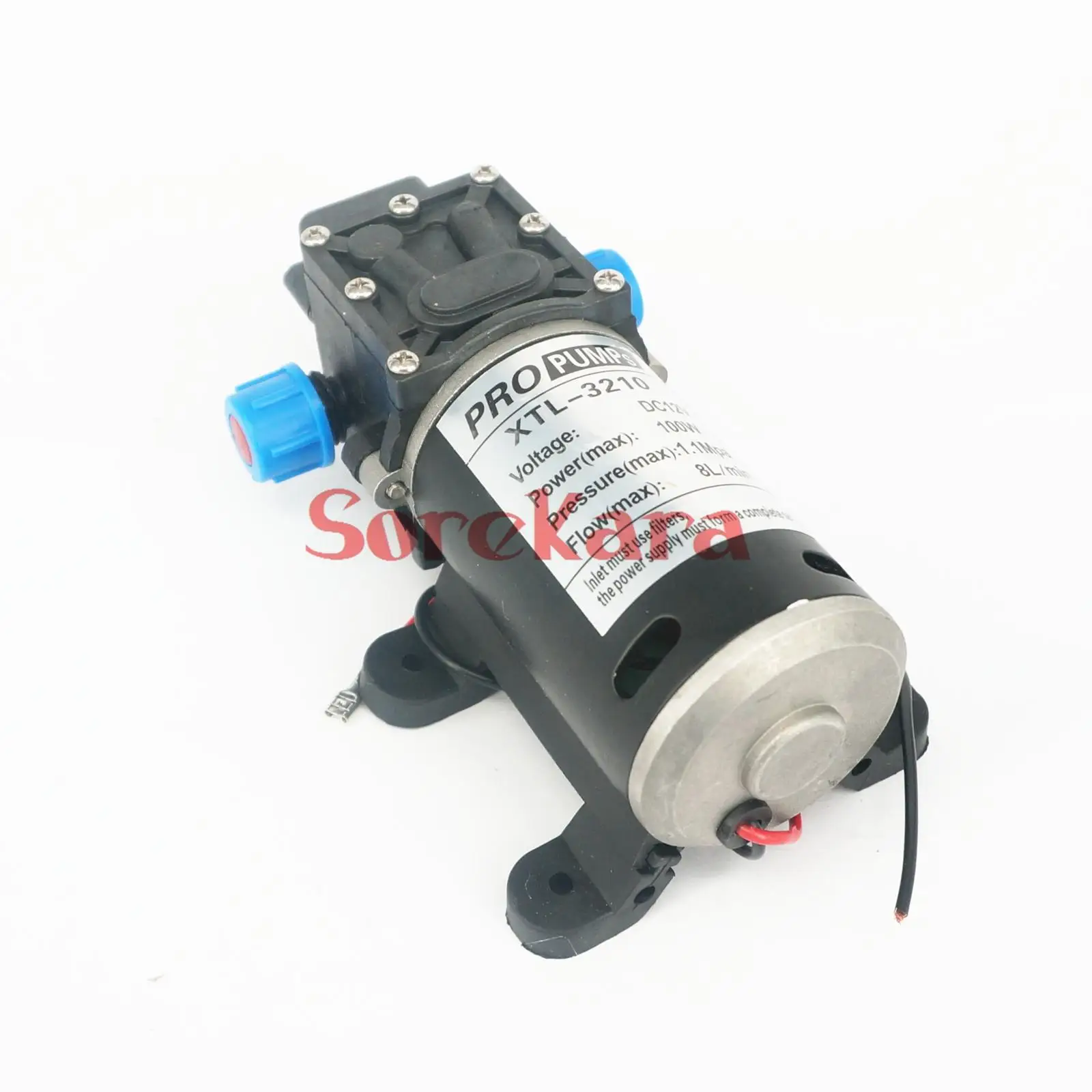 T HB DC 12V 100W самовсасывающий бустер диафрагменный водяной насос контроль обратного