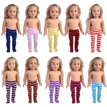 

10 high quality Leggings Leggings 18 inch American Girl Doll clothing accessories, give children the best gift.