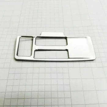 

For Citroen C4 2016 Accessories ABS Plastic Car Headlamps Adjustment Switch Cover Trim sticker car styling