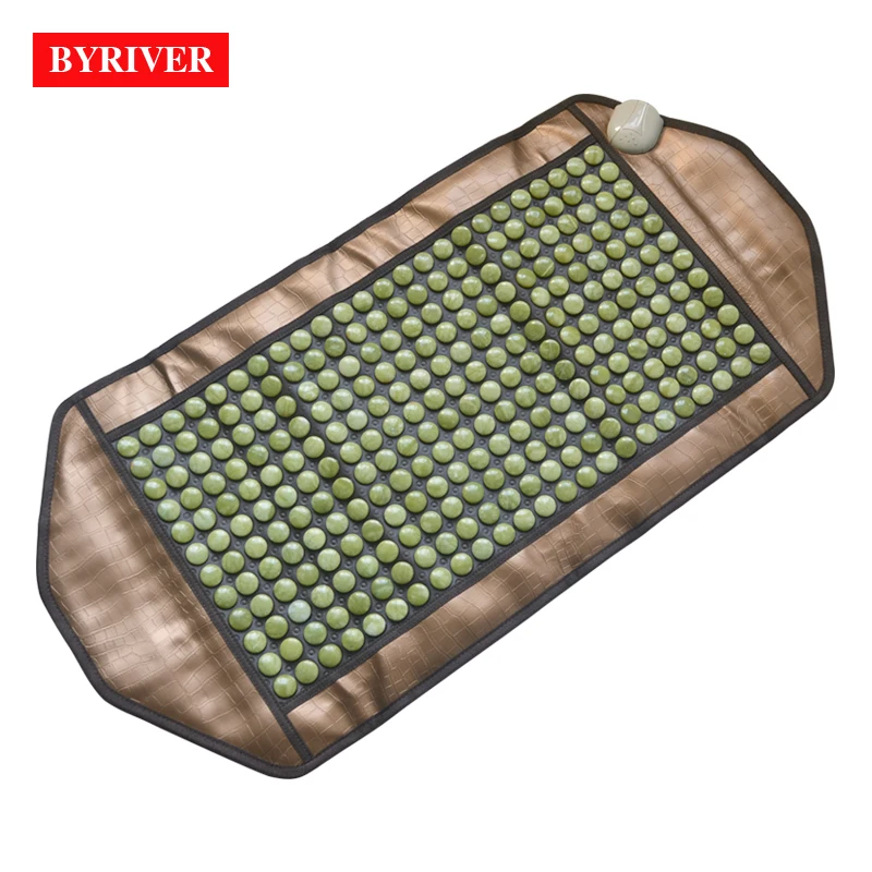 BYRIVER 92*45 см натуральный турмалин грелку, Корея дальнего инфракрасного луча тепловой коврик, облегчение боли в спине, отец мать день подарок