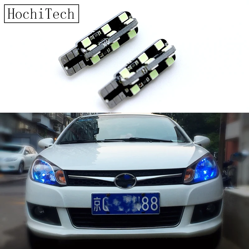 T10 Canbus Led Car Light W5W 194 168 no Error Bulbs Clearance Lights For mitsubishi asx lancer 10 pajero outlander car styling | Автомобили