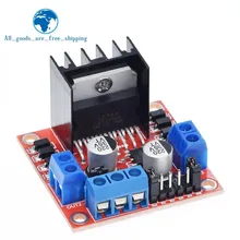 TZT 10 шт. двойной H Мост постоянного тока шаговый двигатель привод плата контроллера Модуль L298N для Arduino умный автомобиль робот