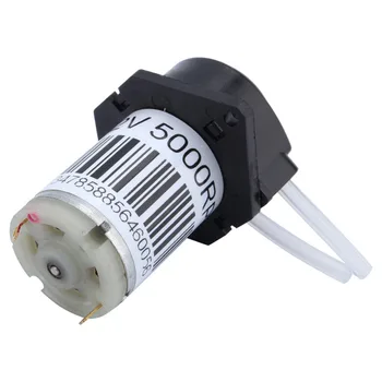 10Pcs 12V DC DIY Dosing Pump Peristaltic Pump Dosing Heads For Aquarium Lab Analytical Water bomba de agua 12v micro peristaltic pump with adjustable flow rate mini electric water pump dosing pump for chemical lab