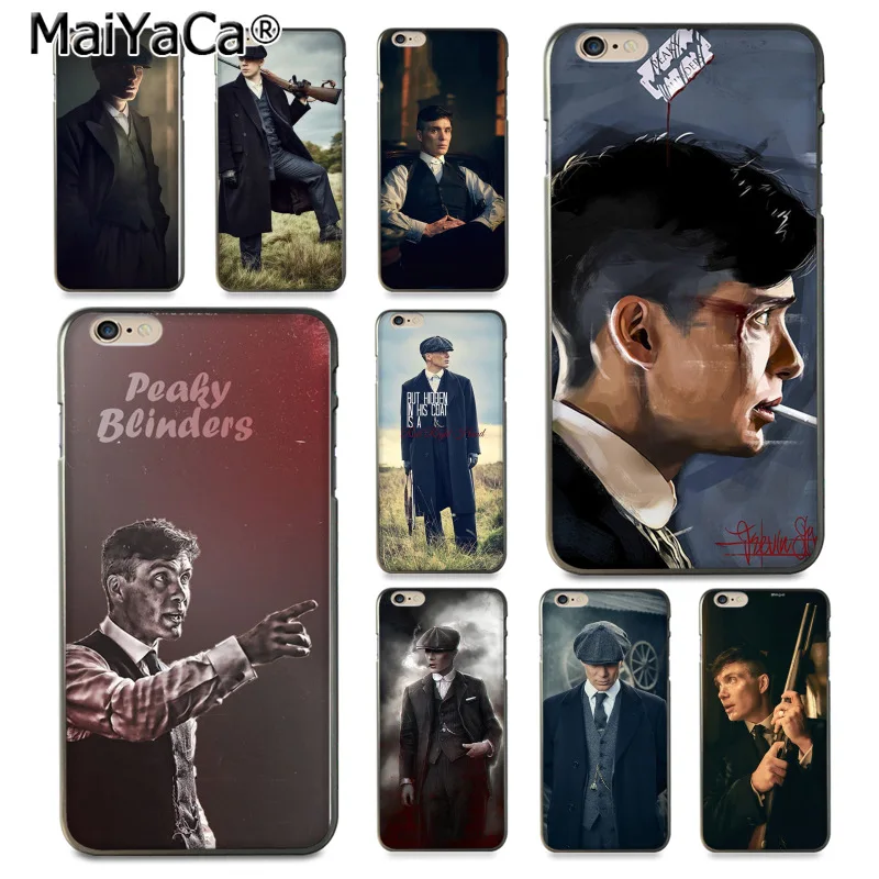 MaiYaCa Thomas Shelby Peaky Blinders хит продаж модный дизайн мягкий чехол для iPhone 8 7 6 6S Plus X 10 5 5S SE