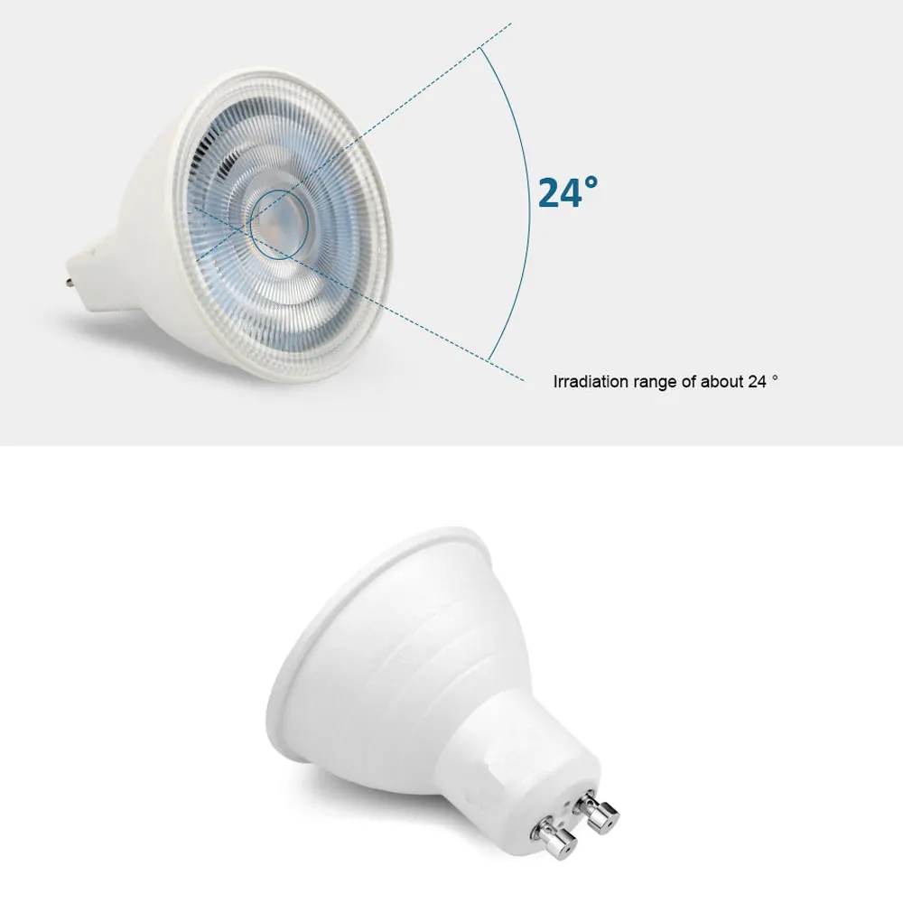 20 шт./лот затемнения MR16 GU5.3 GU10 лампада Светодиодный лампа 7 W 110 V 220 V Bombillas Светодиодный светильник прожектор лампары пятно света заменить галогенные