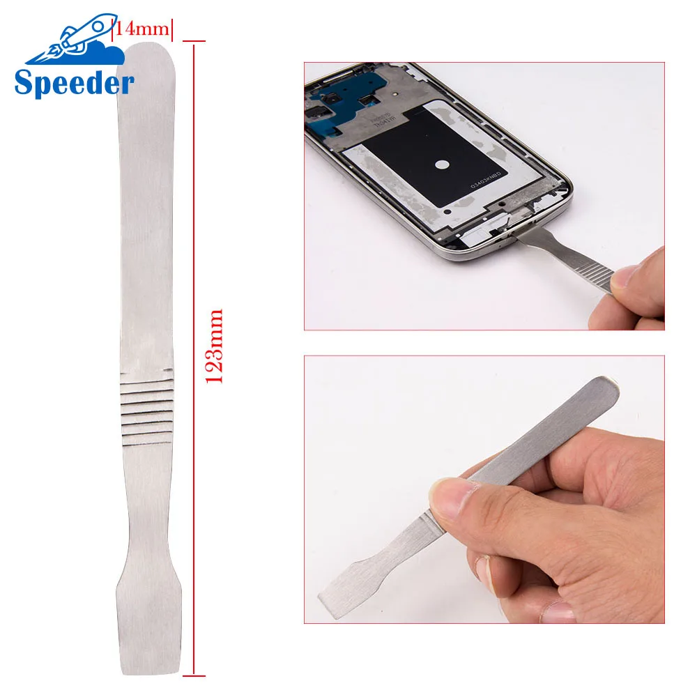 

1pcs Metal Spudger Scraper Professional Mobile Phone Tablet PC Metal Disassembly Rods Repairing Tools Set