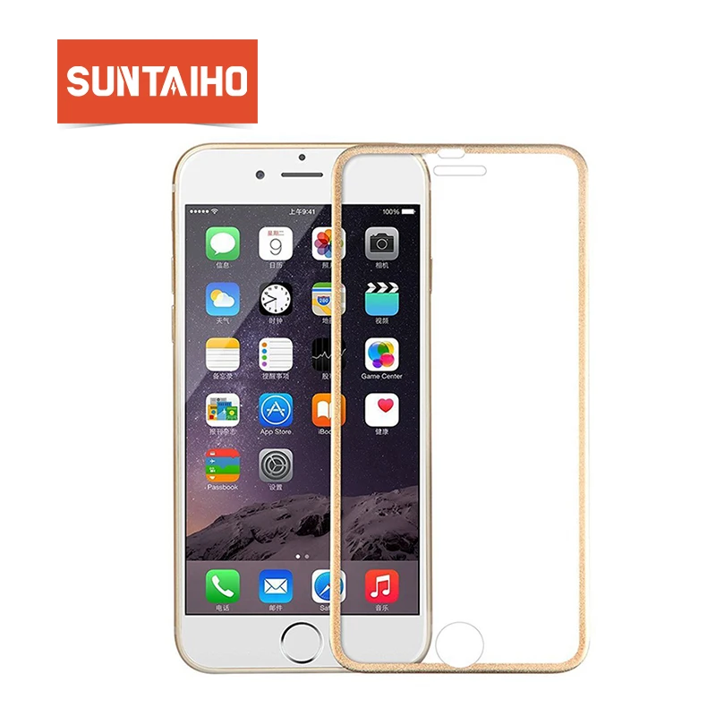 Suntaiho 3D Aluminum alloy Tempered glass For iphone 7 9H Hardness Full Screen protector protective film For iphone 7 Glass Suntaiho 3D Aluminum alloy Tempered glass For iphone 7 9H Hardness Full Screen protector protective film For iphone 7 Glass
