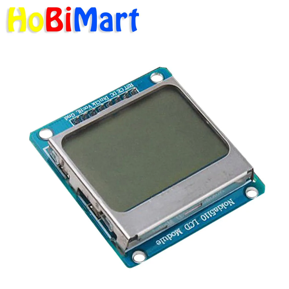 HoBiMart 84*48 ЖК модуль для развития, scm подсветка адаптер PCB подходит для Nokia 5110# J017