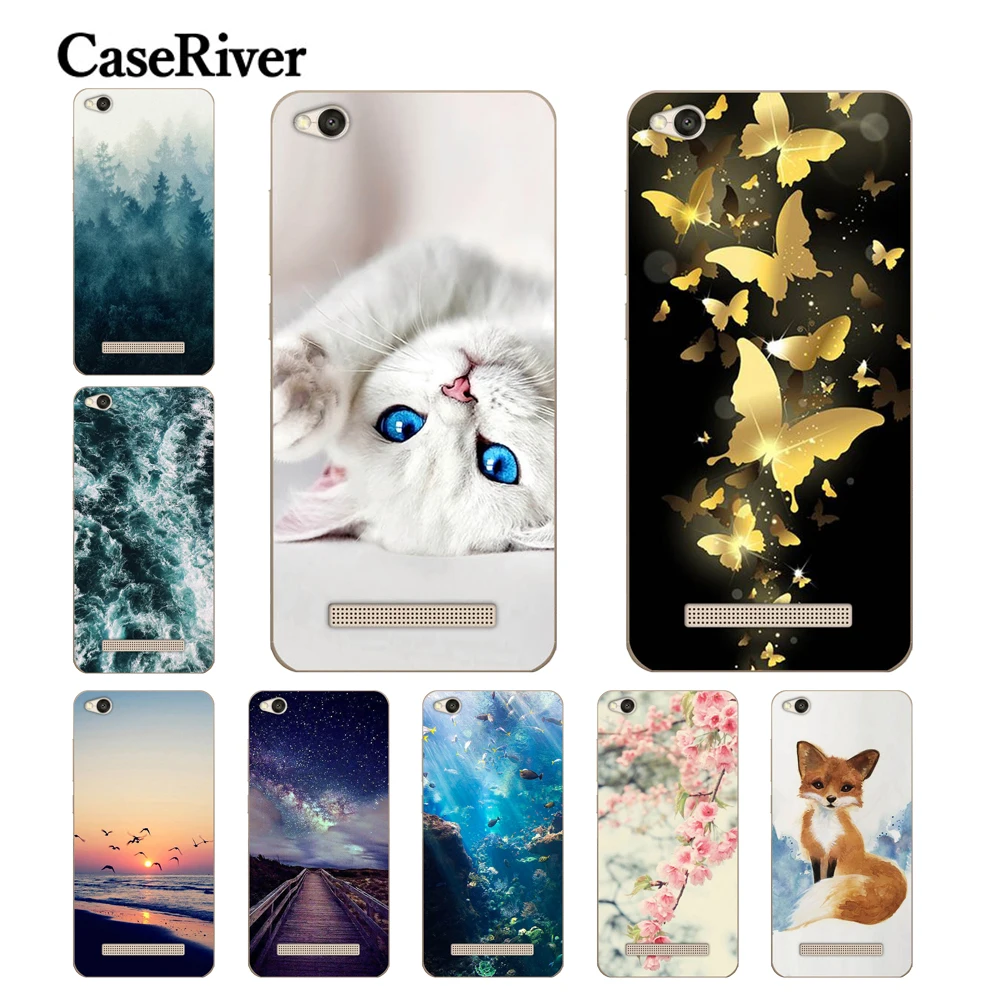 

CaseRiver Xiaomi Redmi 4A Case Cover Soft Silicone Phone Redmi 4A Case TPU Coque Back Protective Case Xiaomi Redmi 4A Funda