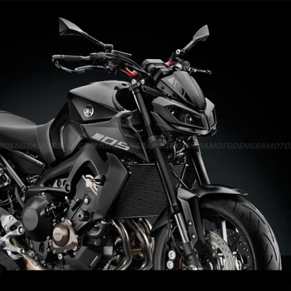 Для YAMAHA MT09 MT-09 FZ-09 FZ09 двойной пузырь мотоцикл лобовое стекло ветровой дефлектор ветровые экраны