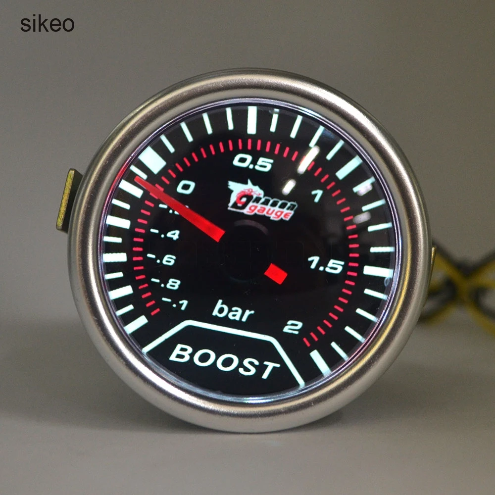 Sikeo High Quality Car Auto Turbo charger Boost Gauge Vacuum Meter