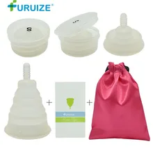 Newest Foldable Copa Menstrual Cup Reusable Feminine Hygiene Silicone Lady Cup With Box With Cloth Bag Foldable Menstrual Cup Newest Foldable Copa Menstrual Cup Reusable Feminine Hygiene Silicone Lady Cup With Box With Cloth Bag Foldable Menstrual Cup