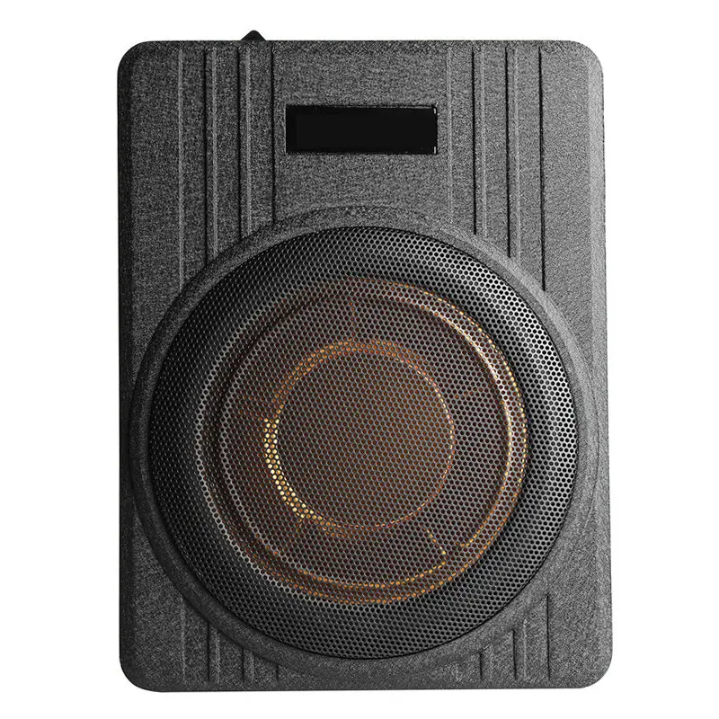 600 W 10 pulgadas 12 V coche bajo el asiento Delgado amplificador de coche activo Subwoofer amplificador de altavoz delgado con Control de eliminación altavoz del coche 600 W 10 pulgadas 12 V coche bajo el asiento Delgado amplificador de coche activo Subwoofer amplificador de altavoz delgado con Control de eliminación altavoz del coche