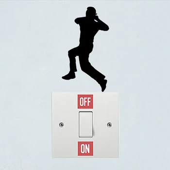 

Cricket Bedroom Home Decor Vinyl Wall Sticker Switch Decal 6SS0127