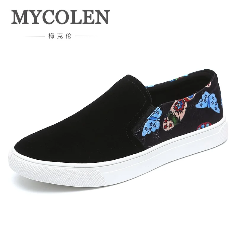 

MYCOLEN 2018 Summer Men Casual Shoes Luxury Brand Men Espadrilles Designer Fashion Slip On Man Shoes Zapatos Hombre Vestir