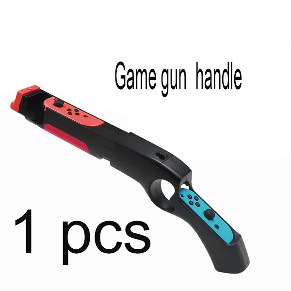 Game gun handle 9 в 1 Набор аксессуаров для переключателей с рулевым колесом nintendo Switch, ручки для ручек, силиконовый чехол для nintendo switch Joy-con - Цвет: Game gun handle