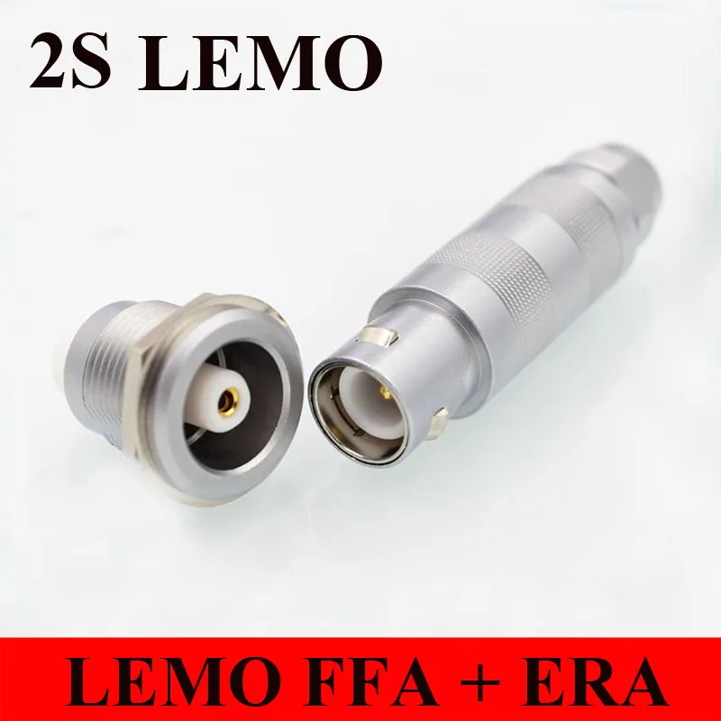LEMO разъем 2 S полумесяц круговой Unipole FFA ERA штекер гнездо|socket connector|l connectorsocket m |
