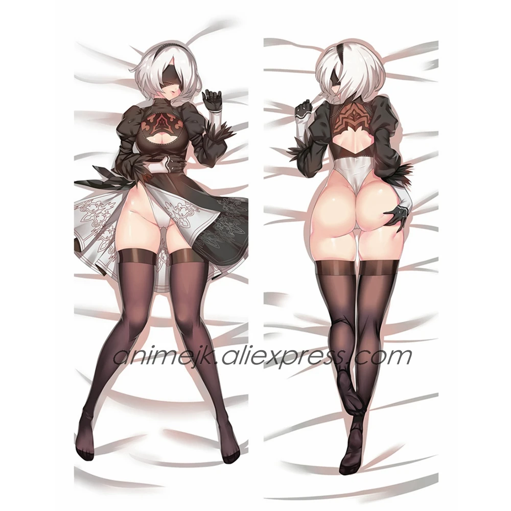 Аниме JK игры НИР: автоматы YoRHa № 2 Тип B 2B Dakimakura тела подушку Чехол пикантные Hug Наволочка Чехол