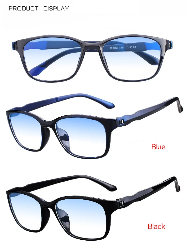 Ультра-светильник, анти-голубые лучи, женские очки для чтения, мужские очки для пресбиопии, 2,5 очки, диоптрия, мужские очки для дальнозоркости+ 2,0+ 3,0