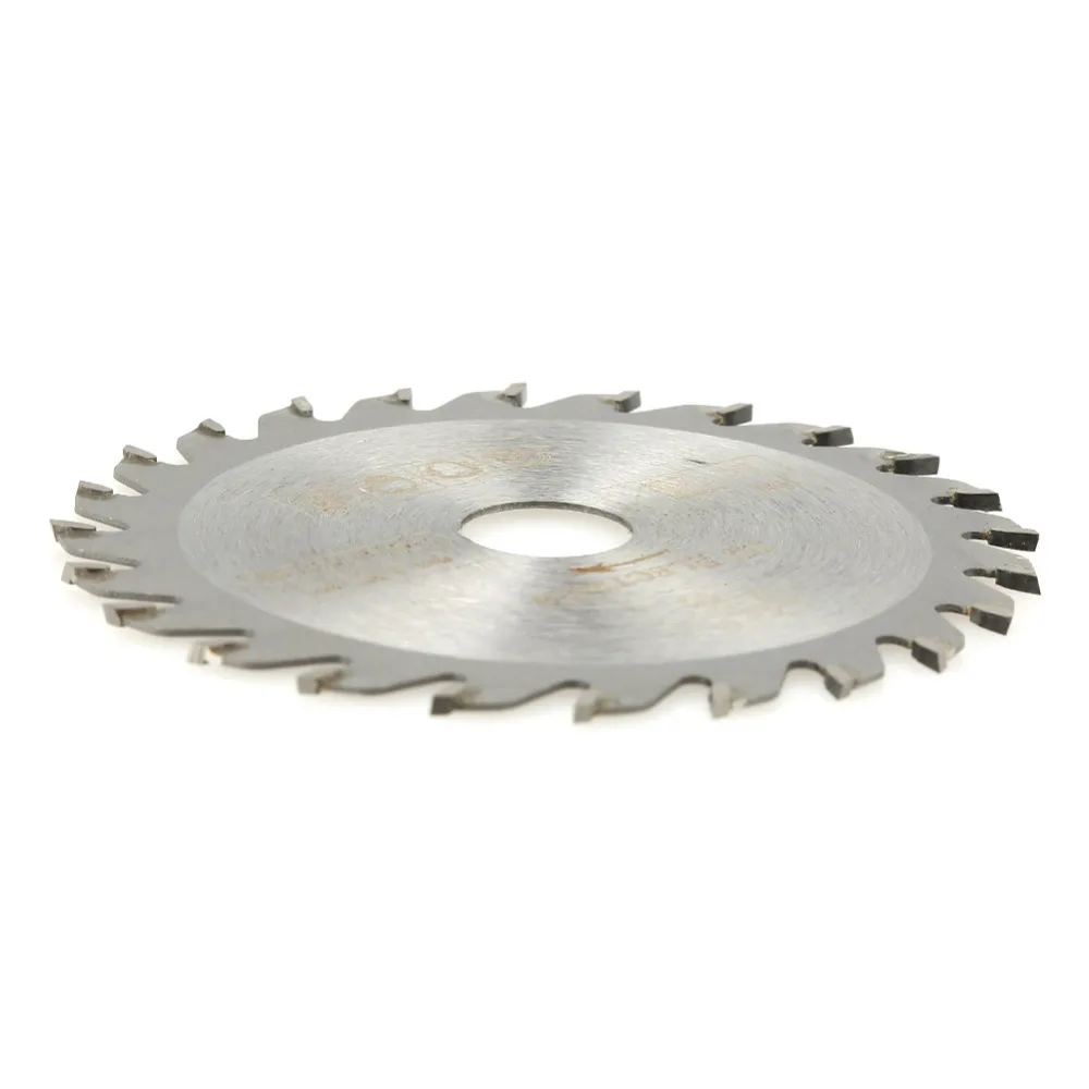 Hoja de sierra circular de carburo de 24 dientes 85 mm x 15 mm Disco de corte de herramienta rotativa para trabajar la madera con 24 dientes de carburo cementado de 24 dientes