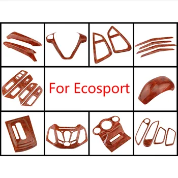 

Zlord 21X Car Interior Suite Kit Set Inner Central Door Panel Paint Sticker For Ford Ecosport 2013-2017 Acc.