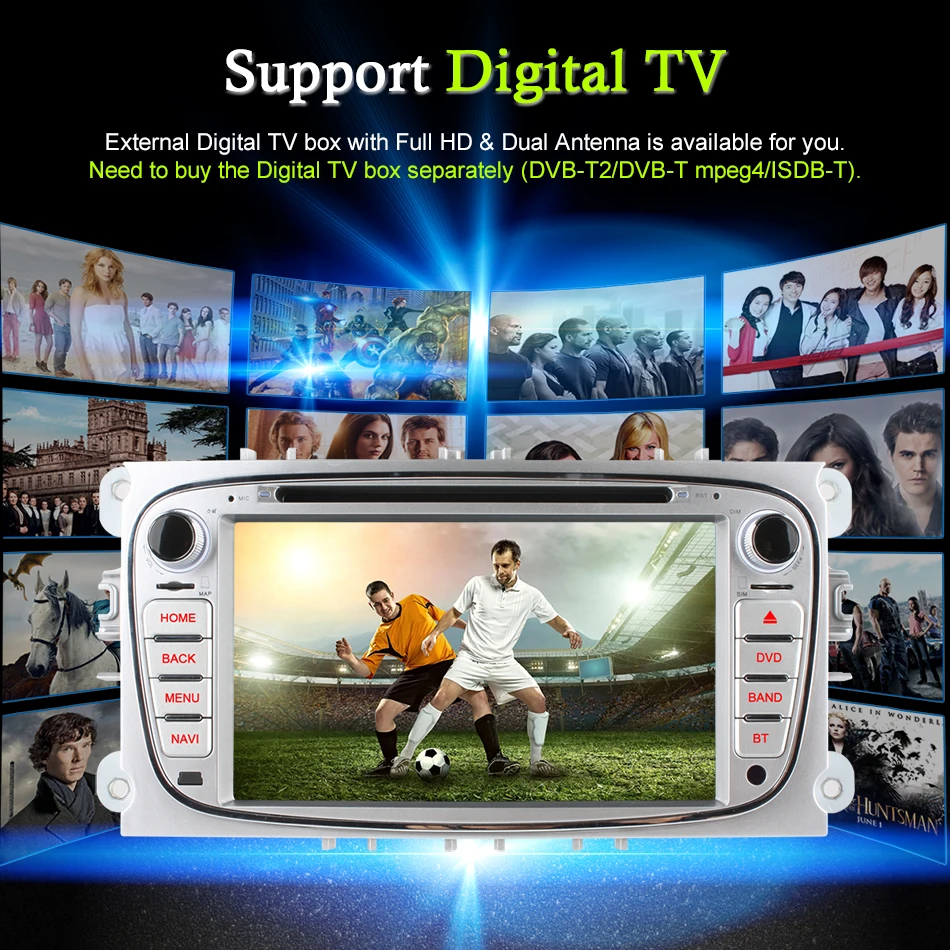 Best Ownice C500 4G LTE Android 6.0 Octa 8 Core Car DVD Player GPS For FORD Mondeo S-MAX Connect FOCUS 2 2008 2009 2010 2011 32G ROM 17