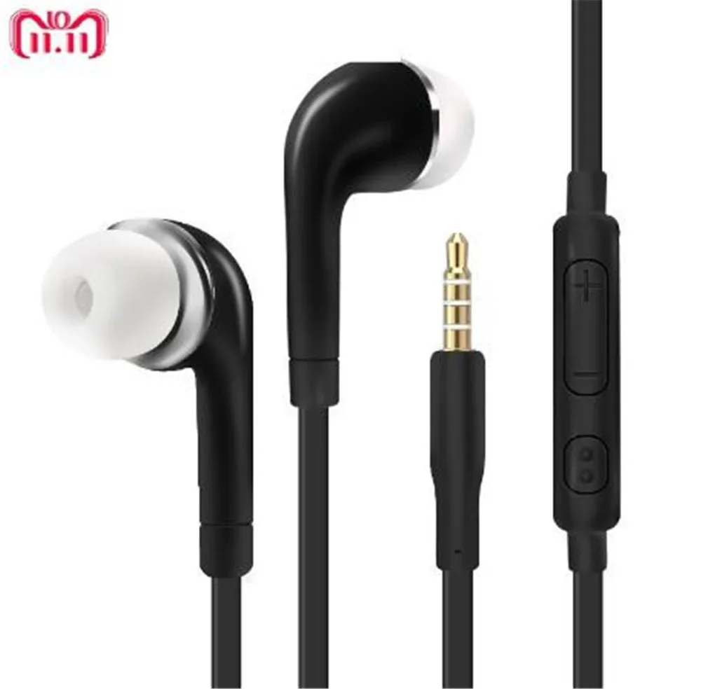 Wired earphone Super Bass 3.5mm In-Earphones Headset Hands Free Earbuds with Mic For Xiaomi Huawei iPhone Samsung S4 S5 S6 S7 S8 |