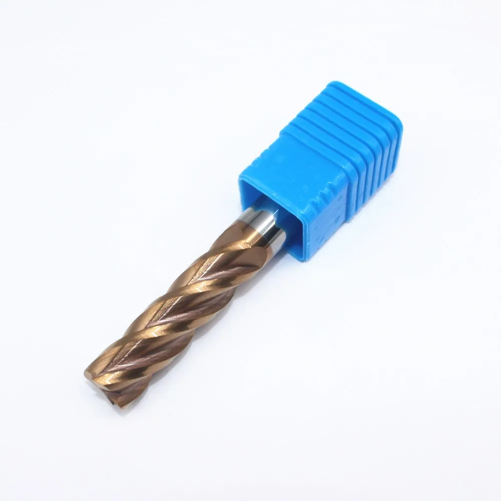 

1PC D14X40LXD14X100L Flat End Mills Solid Carbide Straight Shank 4 Flute Milling Cutter CNC Milling Cutter