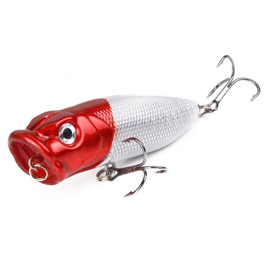 

1Pcs Popper Fishing lure Wobblers 6.5cm 13g Floating Crankbait Artificial Hard Bait Poper Pesca Carp Pike Fishing Tackle