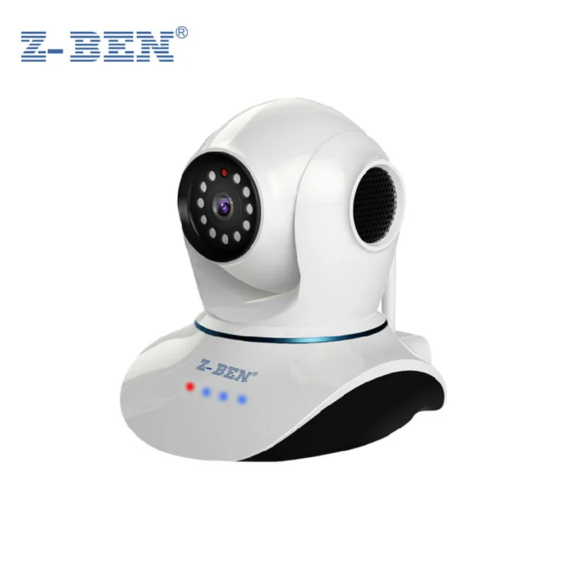 

ZBEN IPDH07 ONVIF 720P MegaPixel HD Wireless IP Camera with Pan/Tilt TF Card Slot and IR Cut Z-BEN 720P(1280x720) IP Camera