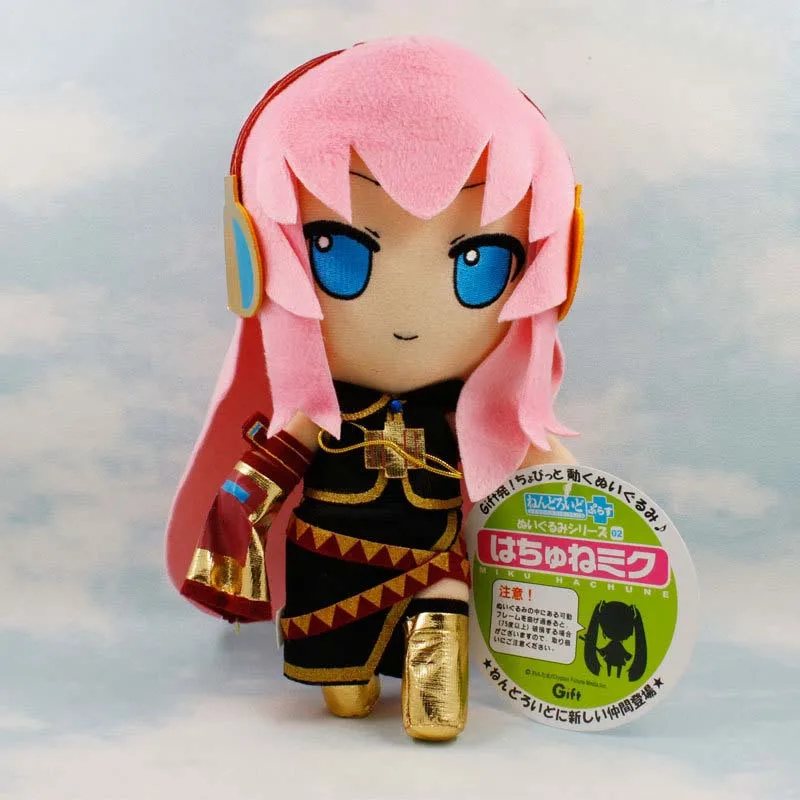 

27cm cosplay Hatsune Miku Anime Vocaloid Plush stuffed doll toys for kids gifts