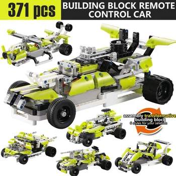 

SDL 2020A-25 2 Channels 30-in-1 DIY Blocking Remote Control Vehicle Car educational toys for children