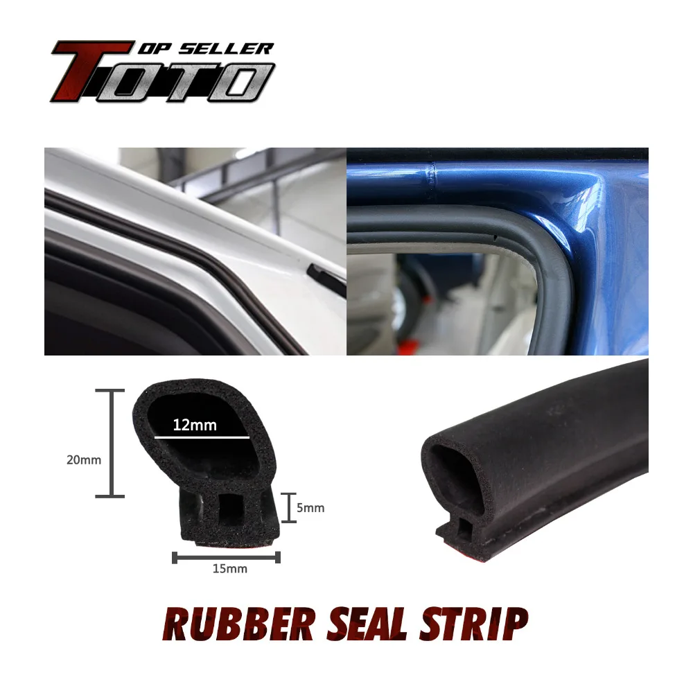 Automobile Accessories Edge Trim Rubber Seal Protector Guard Strip for The Space Between Dashboard and Windshield U-Drive 6FT//1.8M Black Auto Windshield Dashboard Rubber Seal Strip