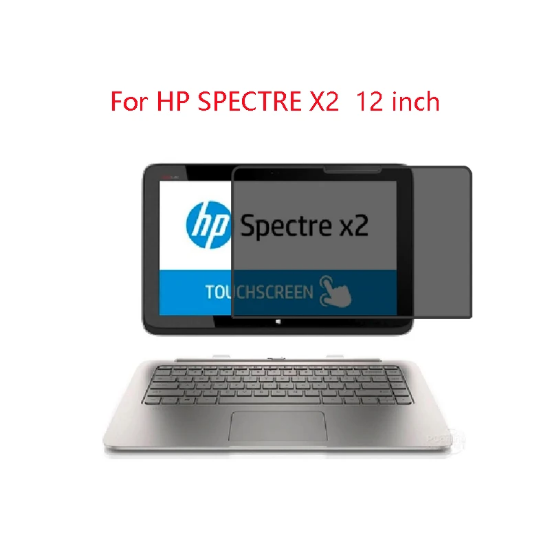 

For HP SPECTRE X2 DETACH 12inch laptop screen Privacy Screen Protector Privacy Anti-Blu-ray effective protection of vision
