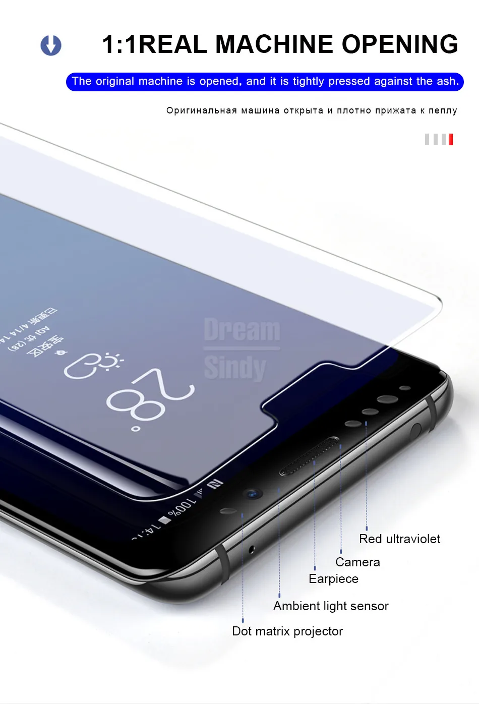 Защитная пленка для экрана с УФ-клеем для samsung Galaxy S8, S9, S10 Plus, S10e, закаленное стекло, Note 8, 9, защитное стекло+ инструмент