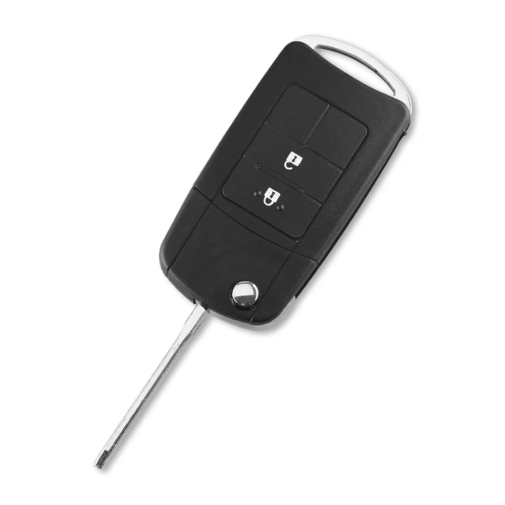 Midified key Модифицированный чехол для дистанционного ключа DANDKEY для Toyota Corolla Camry eiz New Vios RAV4 Crown, 2 кнопки, чехол для брелока - Количество кнопок: Midified key