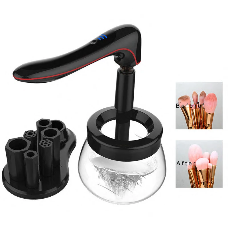 

2019 New Electric Makeup Brush Cleaner Convenient Silicone Make up Brushes Washing Cleanser Cleaning Tool Machine#
