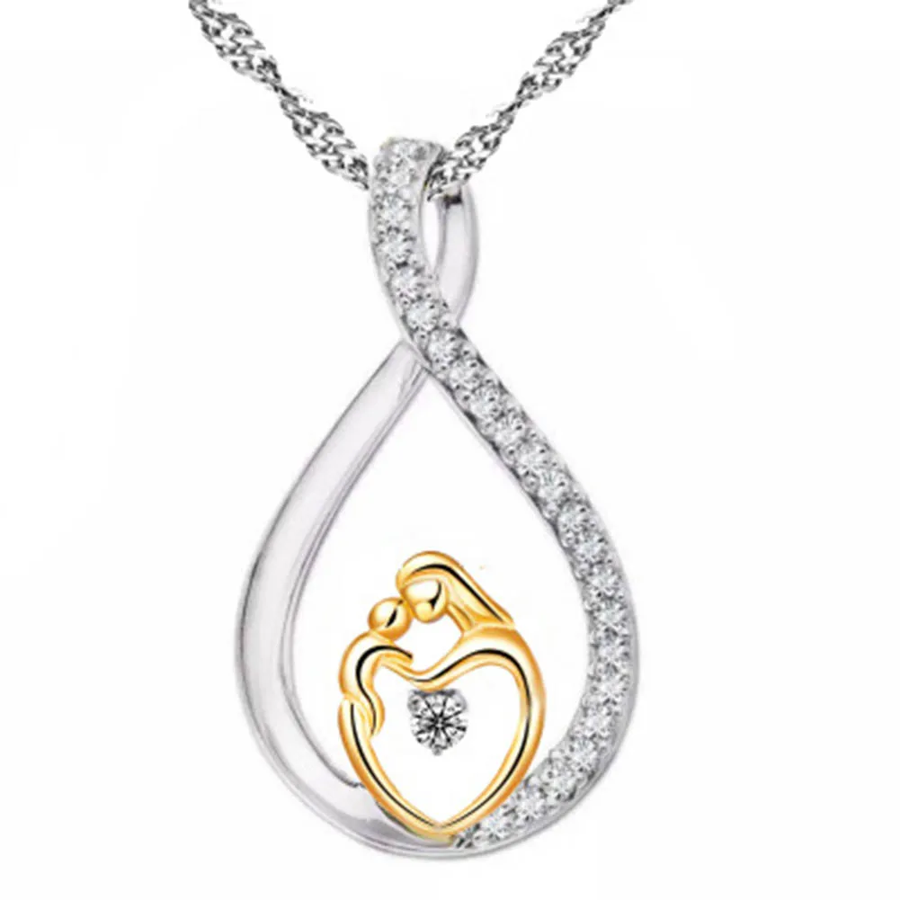 baby charm necklace for mom
