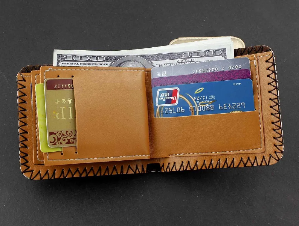 Moutarde union jack brown wallet 