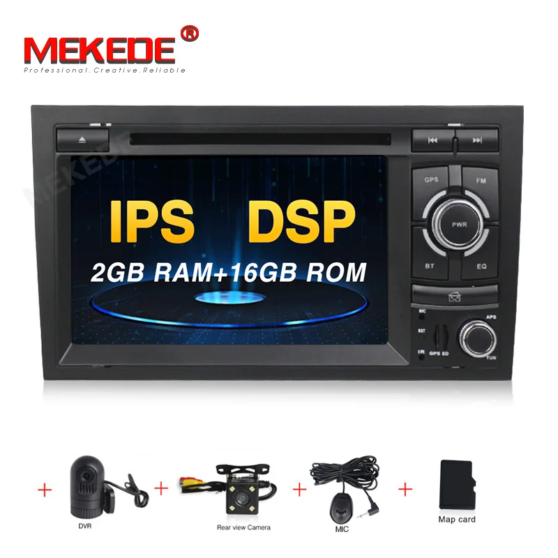 MEKEDE DSP Android 9,0 8 ядерный Автомобильный gps для Audi A4 B6 B7 S4 B7 B6 RS4 B7 SEAT Exeo dvd-плеер радио ips экран wifi BT CARPLAY - Цвет: PX3