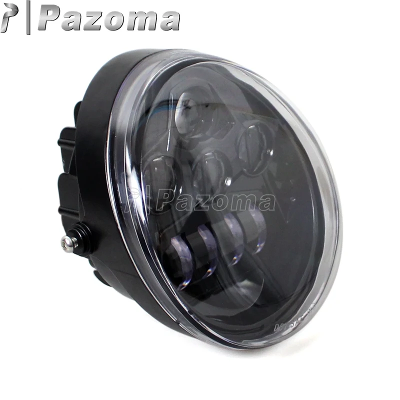 Motorcycle Headlamp w/ Angle Eye LED Headlight High Low Beam For Harley V-Rod VRSC VRSCA VRSCB VRSCF VRSCSE VRSCR VRSCX VRXSE