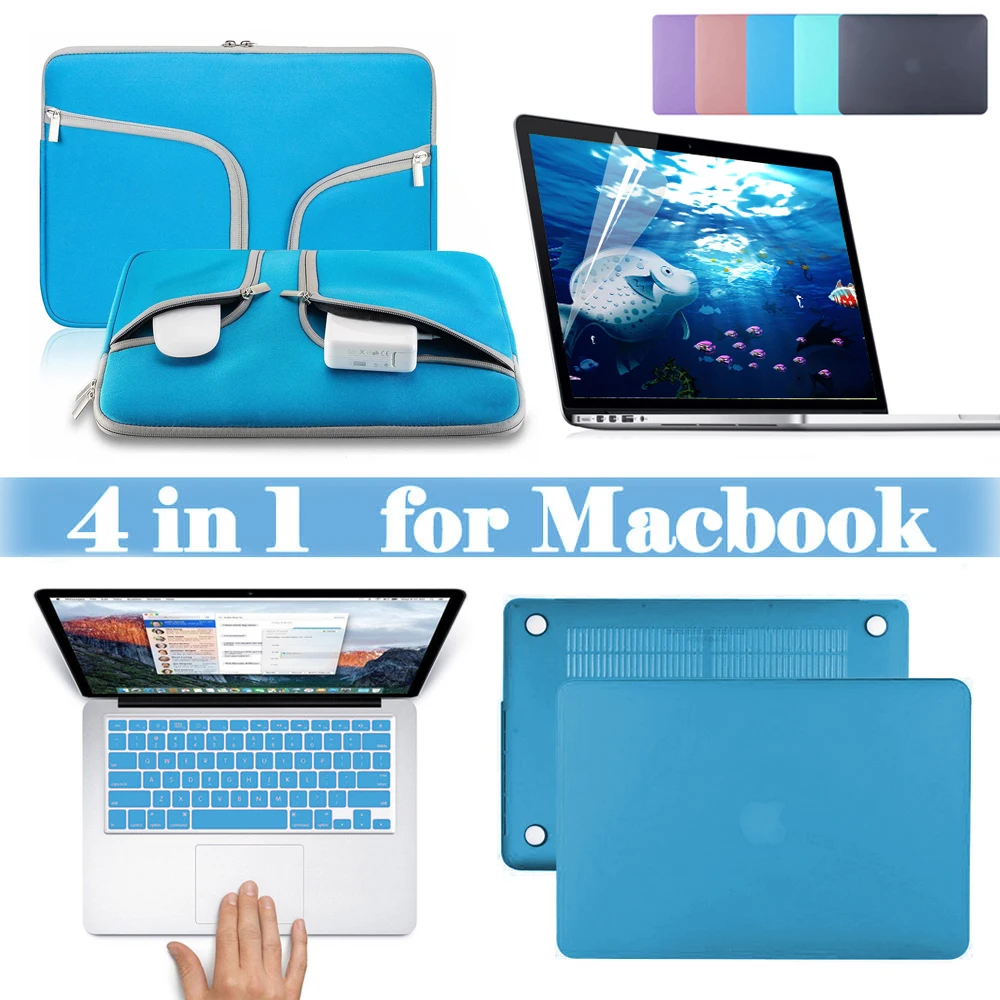 iClover Rubberized Matte Plastic Laptop Shell Case Cover+Keyboard Cover