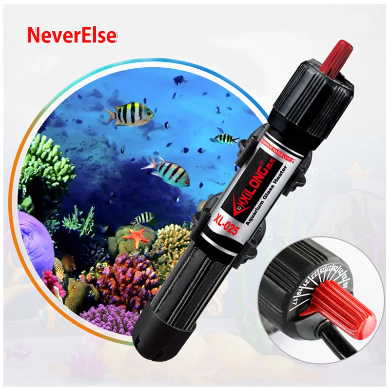

Aquarium Submersible Heater Adjustable 17-35degree Celsius 25W/50W Small Fish Tank Temperature Controller Underwater Heating Rod
