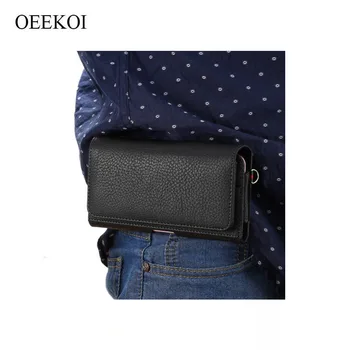 

OEEKOI Lichee Pattern Card Slots Holder Pouch Case for Modecom Q-503/Q-502