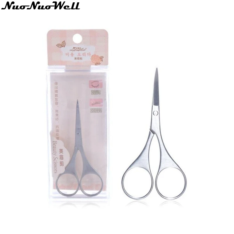 

1pc Stainless Steel Sharp Tip Eyebrow Makeup Scissors Manicure Face Hair Trimming Tweezer Scissors Make Up Beauty Tool
