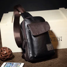 X-онлайн Горячая Распродажа Мужской винтажный нагрудный сумка мужской маленький сумки через плечо