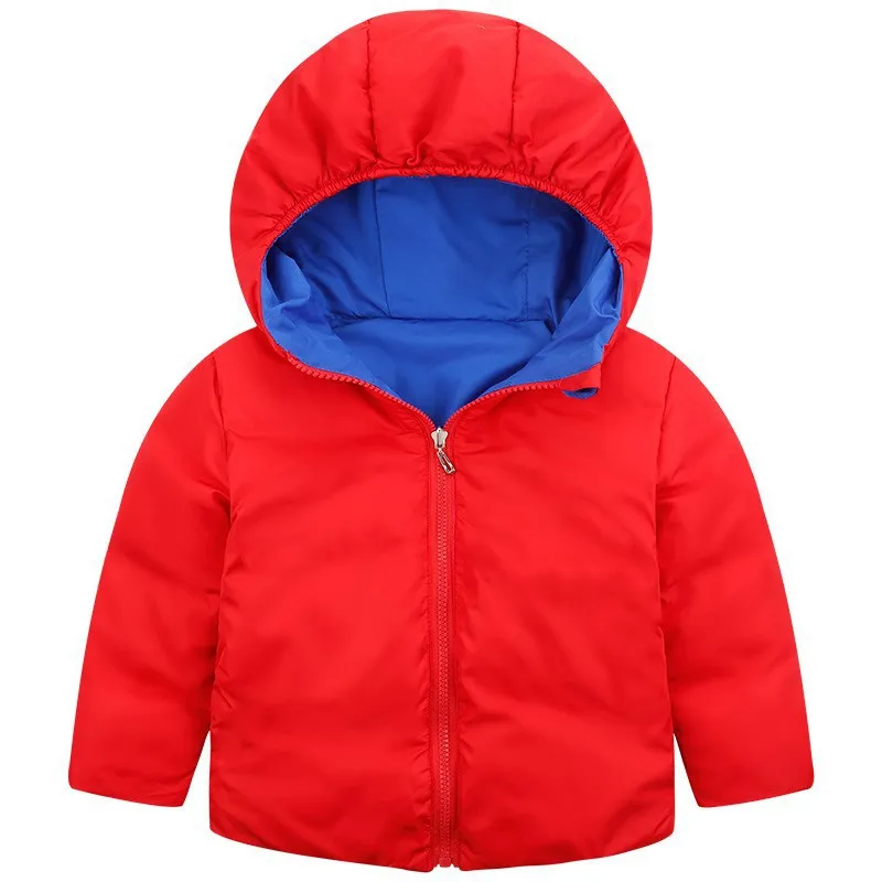 CROAL CHERIE  90-140cm  Double-sided Children's Boys Outerwear Jacket Winter Kids Down Jacket For Girls Tracksuit Windbreaker  (3)