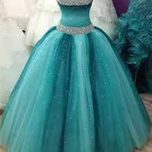 Бальное платье с аппликацией и открытыми плечами Пышное Платье