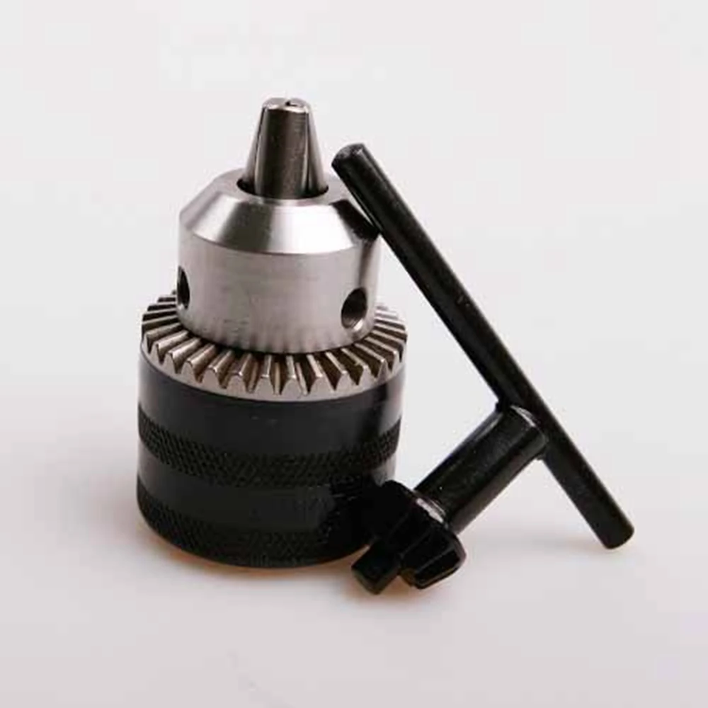 

Professional Clamping 1.5-13mm Keyless Electric Drill Chuck Adapter with wrench 1/2-20UNF micro Drill Bit Top Quality