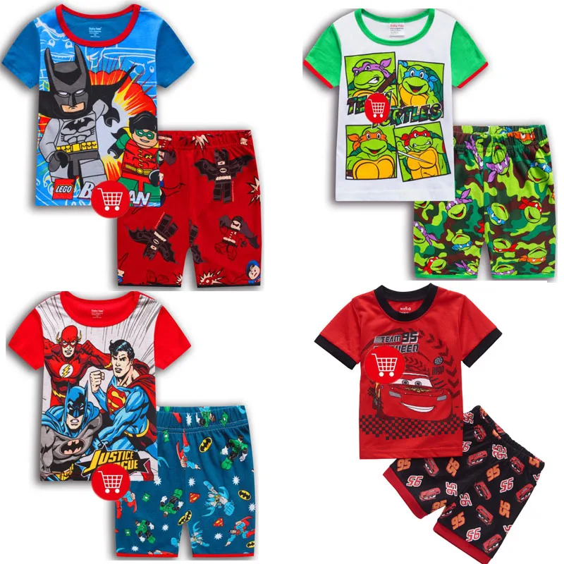 Boys cotton hero league BATMAN home (4)